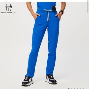 Figs High Waisted Yola Skinny Scrub Pants